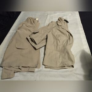Pair Of Beige Blazers